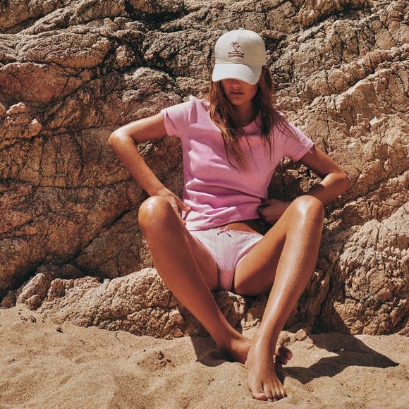 ZARA EMBROIDERED TEXT TWILL CAP - Picture 2 of 5